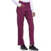 imageDickies EDS Essentials Scrubs for Women Drawstring Cargo Scrub Pants with FourWay Stretch and Moisture Wicking DK010Wine