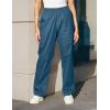 imageDickies EDS Signature Scrubs for Women Elastic Waist PullOn Cargo Pants for Women in Soft Brushed Poplin 86106Caribbean Blue