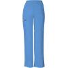 imageDickies EDS Signature Scrubs for Women Elastic Waist PullOn Cargo Pants for Women in Soft Brushed Poplin 86106Ceil Blue