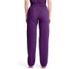 imageDickies EDS Signature Scrubs for Women Elastic Waist PullOn Cargo Pants for Women in Soft Brushed Poplin 86106Eggplant