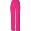 imageDickies EDS Signature Scrubs for Women Elastic Waist PullOn Cargo Pants for Women in Soft Brushed Poplin 86106Hot Pink