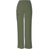 imageDickies EDS Signature Scrubs for Women Elastic Waist PullOn Cargo Pants for Women in Soft Brushed Poplin 86106Olive