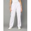 imageDickies EDS Signature Scrubs for Women Elastic Waist PullOn Cargo Pants for Women in Soft Brushed Poplin 86106White