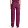 imageDickies EDS Signature Scrubs for Women Elastic Waist PullOn Cargo Pants for Women in Soft Brushed Poplin 86106Wine