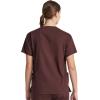 imageDickies EDS Signature Scrubs for Women VNeck Womens Tops in Soft Brushed Poplin 86706Espresso