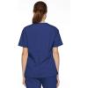 imageDickies EDS Signature Scrubs for Women VNeck Womens Tops in Soft Brushed Poplin 86706Galaxy Blue