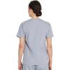 imageDickies EDS Signature Scrubs for Women VNeck Womens Tops in Soft Brushed Poplin 86706Grey