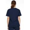 imageDickies EDS Signature Scrubs for Women VNeck Womens Tops in Soft Brushed Poplin 86706Navy