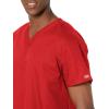 imageDickies EDS Signature Scrubs for Women VNeck Womens Tops in Soft Brushed Poplin 86706Red