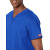 imageDickies EDS Signature Scrubs for Women VNeck Womens Tops in Soft Brushed Poplin 86706Royal