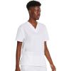 imageDickies EDS Signature Scrubs for Women VNeck Womens Tops in Soft Brushed Poplin 86706White