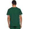 imageDickies EDS Signature Scrubs for Women and Scrubs for Men Unisex One Pocket VNeck Top in Soft Brushed Poplin 83706Hunter