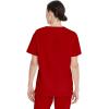 imageDickies EDS Signature Scrubs for Women and Scrubs for Men Unisex One Pocket VNeck Top in Soft Brushed Poplin 83706Red