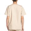 imageDickies EDS Signature Scrubs for Women and Scrubs for Men Unisex One Pocket VNeck Top in Soft Brushed Poplin 83706Sand