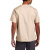 imageDickies EDS Signature Scrubs for Women and Scrubs for Men Unisex One Pocket VNeck Top in Soft Brushed Poplin 83706Sand