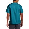 imageDickies EDS Signature Scrubs for Women and Scrubs for Men Unisex One Pocket VNeck Top in Soft Brushed Poplin 83706Teal