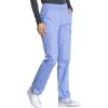 imageDickies EDS Signature Women Scrubs Pant Mid Rise Tapered Leg Pullon DK125Ciel
