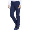 imageDickies EDS Signature Women Scrubs Pant Mid Rise Tapered Leg Pullon DK125Navy