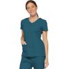 imageDickies EDS Signature Women Scrubs Top VNeck 85906Caribbean Blue