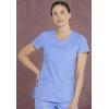imageDickies EDS Signature Women Scrubs Top VNeck 85906Ceil Blue