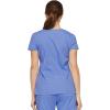 imageDickies EDS Signature Women Scrubs Top VNeck 85906Ceil Blue