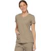 imageDickies EDS Signature Women Scrubs Top VNeck 85906Dark Khaki
