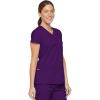 imageDickies EDS Signature Women Scrubs Top VNeck 85906Eggplant
