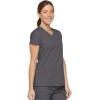 imageDickies EDS Signature Women Scrubs Top VNeck 85906Pewter