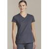 imageDickies EDS Signature Women Scrubs Top VNeck 85906Pewter