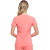 imageDickies EDS Signature Women Scrubs Top VNeck 85906Ravashing Coral
