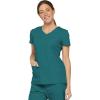 imageDickies EDS Signature Women Scrubs Top VNeck 85906Teal Blue