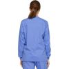 imageDickies EDS Signature Women Warm Up Scrubs Jacket Snap Front 86306Ceil Blue
