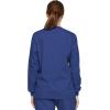 imageDickies EDS Signature Women Warm Up Scrubs Jacket Snap Front 86306Galaxy Blue