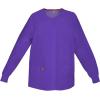 imageDickies EDS Signature Women Warm Up Scrubs Jacket Snap Front 86306Grape