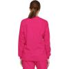 imageDickies EDS Signature Women Warm Up Scrubs Jacket Snap Front 86306Hot Pink