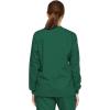 imageDickies EDS Signature Women Warm Up Scrubs Jacket Snap Front 86306Hunter