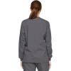 imageDickies EDS Signature Women Warm Up Scrubs Jacket Snap Front 86306Pewter