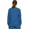 imageDickies EDS Signature Women Warm Up Scrubs Jacket Snap Front 86306Royal