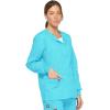 imageDickies EDS Signature Women Warm Up Scrubs Jacket Snap Front 86306Turquoise