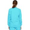 imageDickies EDS Signature Women Warm Up Scrubs Jacket Snap Front 86306Turquoise