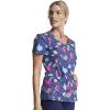 imageDickies EDS Women Scrubs Top VNeck DK700Denim Garden