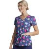 imageDickies EDS Women Scrubs Top VNeck DK700Denim Garden