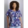 imageDickies EDS Women Scrubs Top VNeck DK700Digital Waves