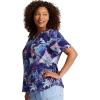 imageDickies EDS Women Scrubs Top VNeck DK700Digital Waves