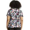 imageDickies EDS Women Scrubs Top VNeck DK700Furever Floral