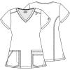imageDickies EDS Women Scrubs Top VNeck DK700Olive