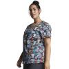 imageDickies EDS Women Scrubs Top VNeck DK700Pawsitive Vibes