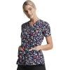 imageDickies EDS Women Scrubs Top VNeck DK700Safari Pop