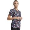 imageDickies EDS Women Scrubs Top VNeck DK700Safari Pop