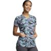 imageDickies EDS Women Scrubs Top VNeck DK700Tough Love
